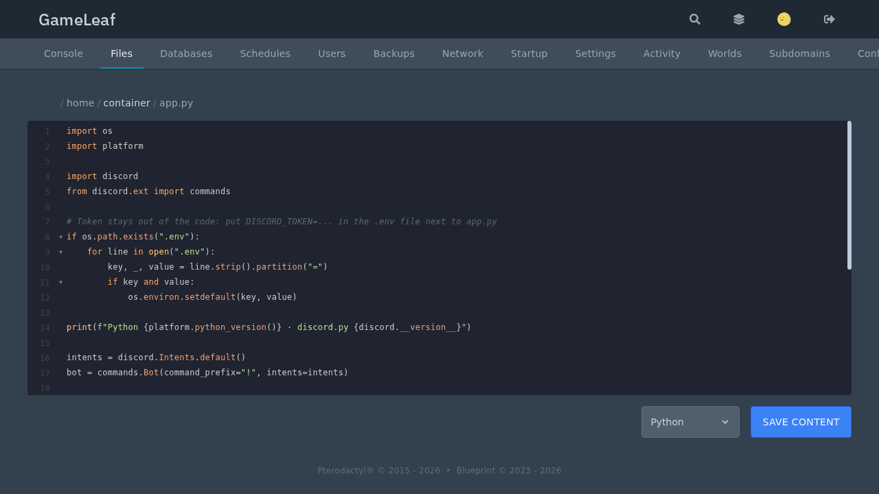 In-browser code editor